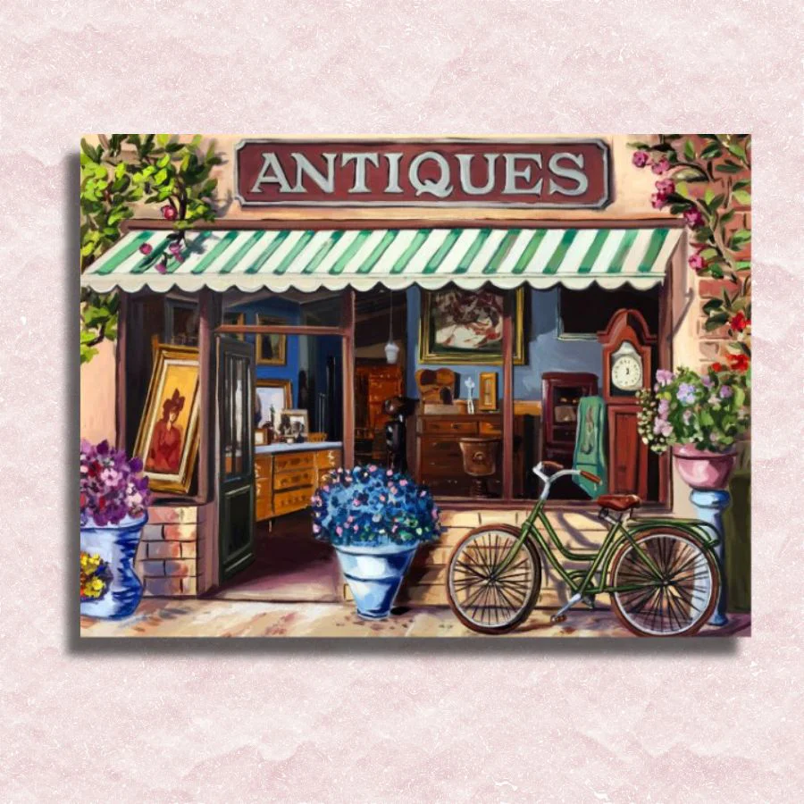 Antiques Store - Paint by Numbers Kit