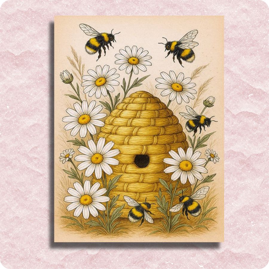 Beehive and Daisies