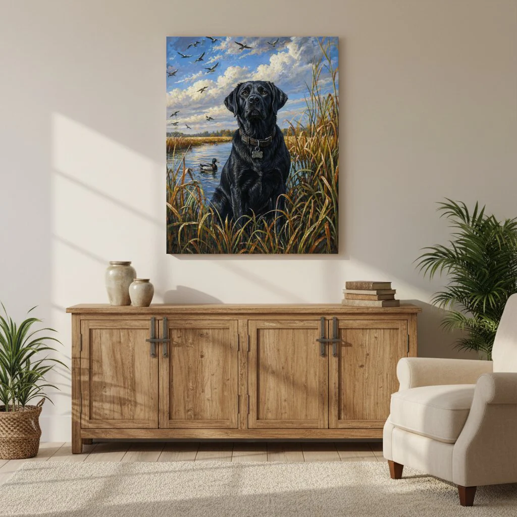 Black Labrador -  Paint by Numbers - Image 2