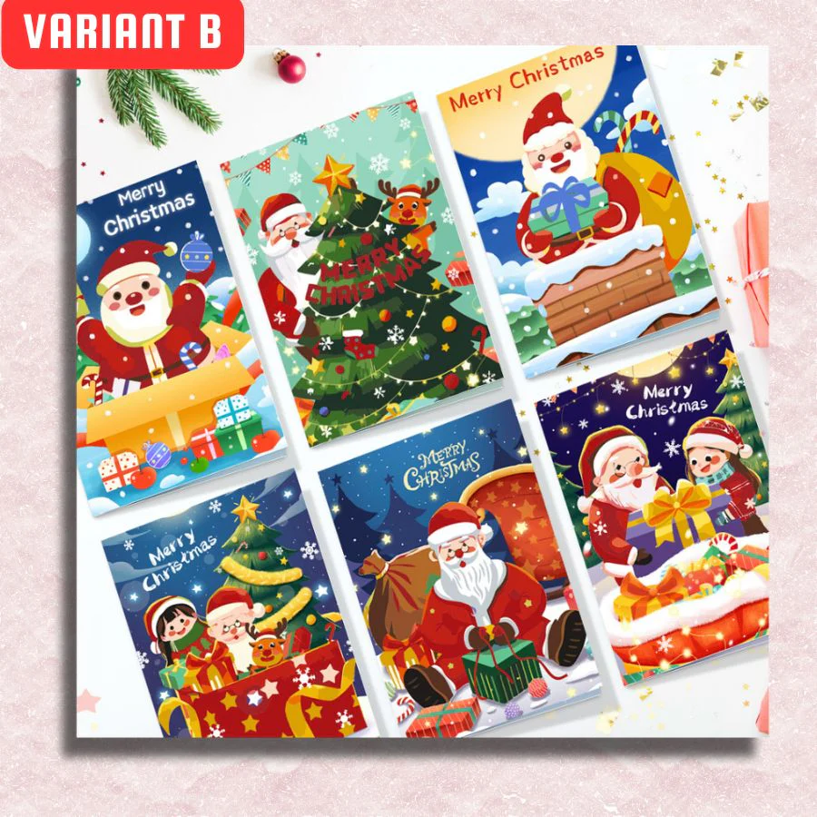 Christmas Cards - Paint by Numbers - Image 3