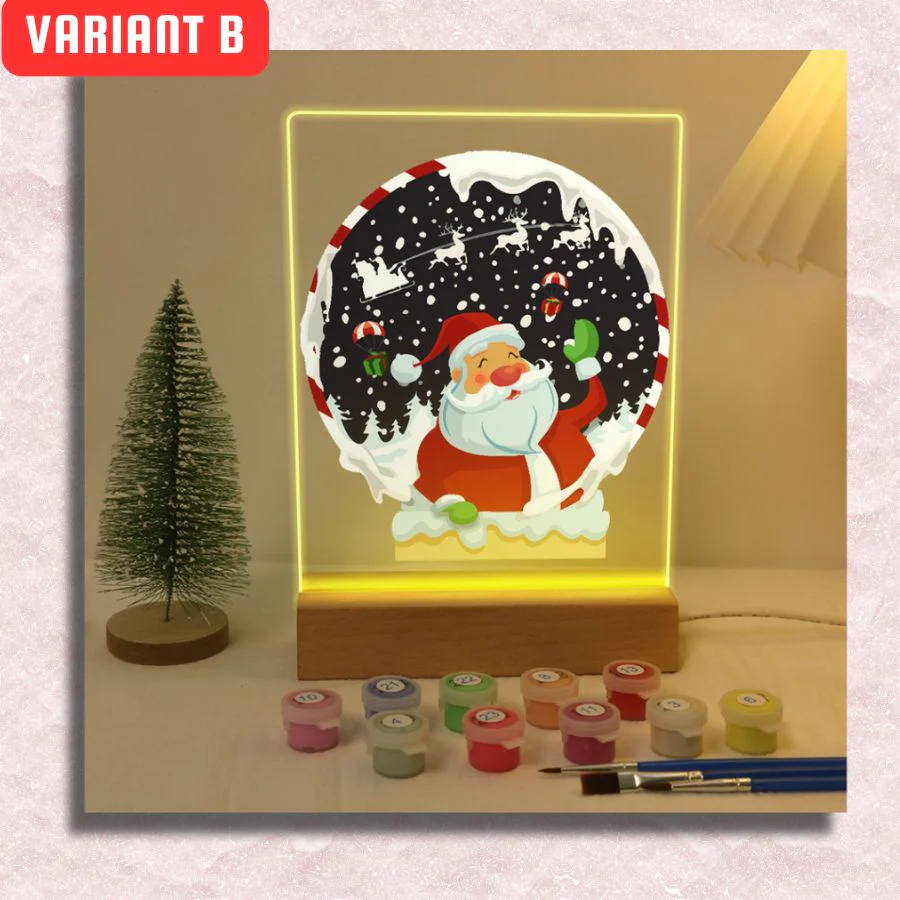 Christmas Lamp - Paint by Numbers - Image 3