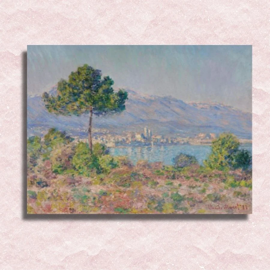Claude Monet - Antibes Seen from the Plateau