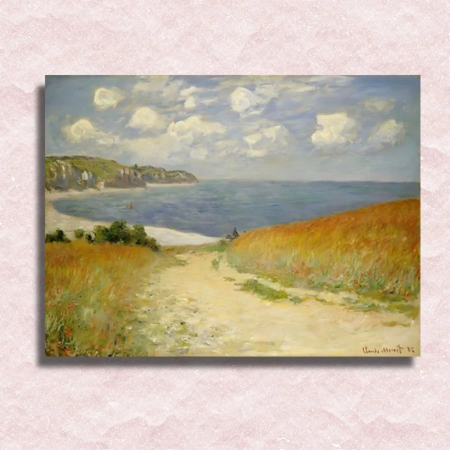 Claude Monet - Path in the Wheat at Pourville