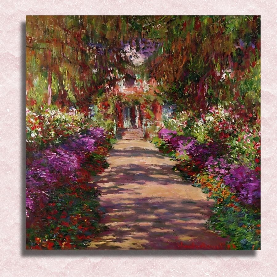 Claude Monet - Pathway in Monets Garden Giverny