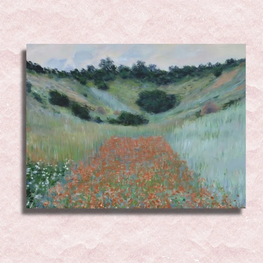 Claude Monet - Poppy Field in a Hollow