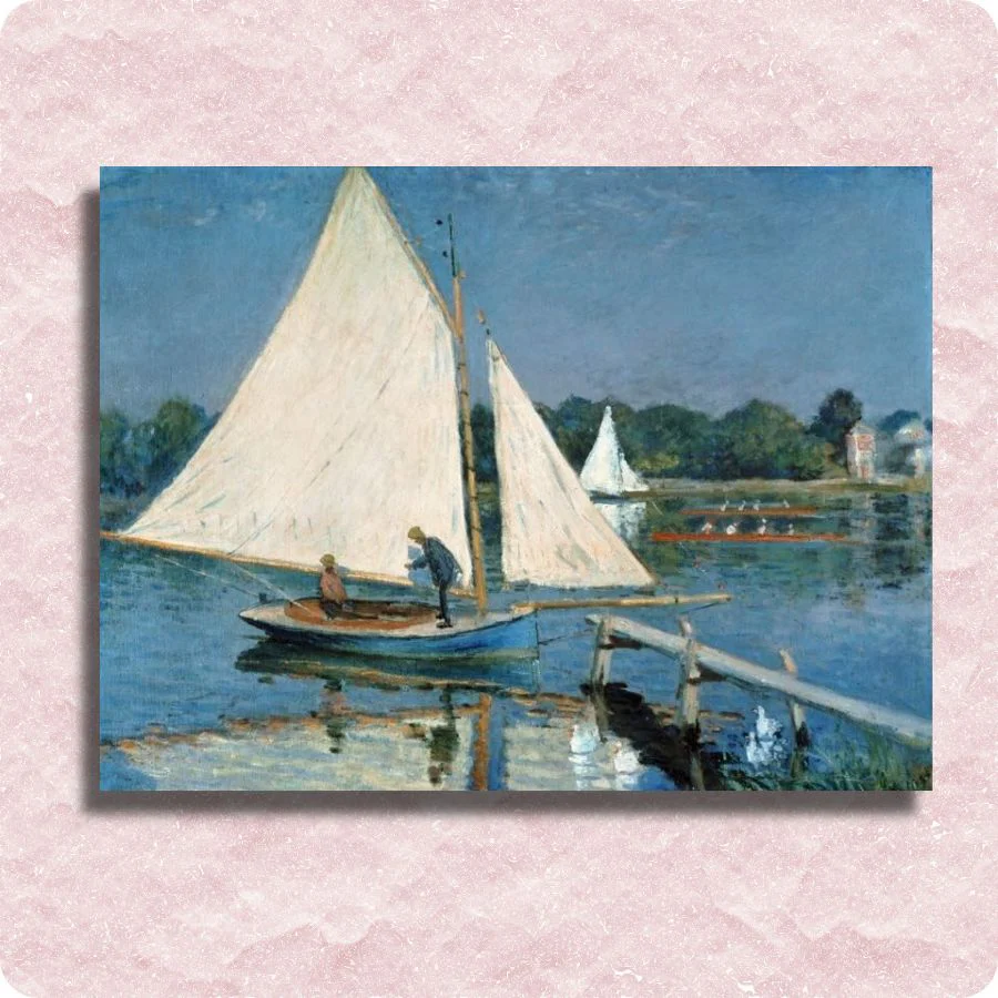 Claude Monet - Sailing at Argenteuil