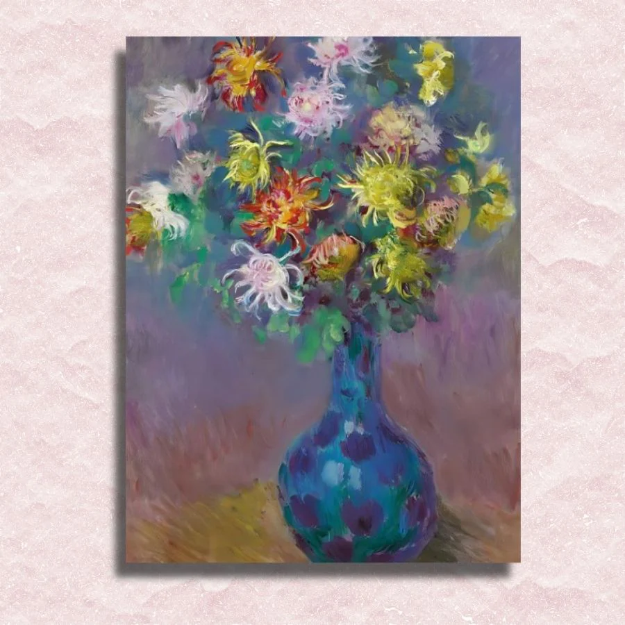 Claude Monet - Vase of Chrysanthemums