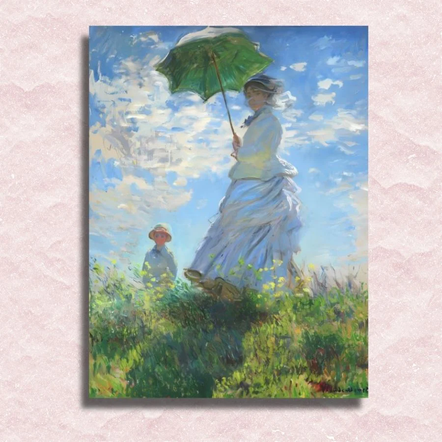 Claude Monet - Woman with a Parasol