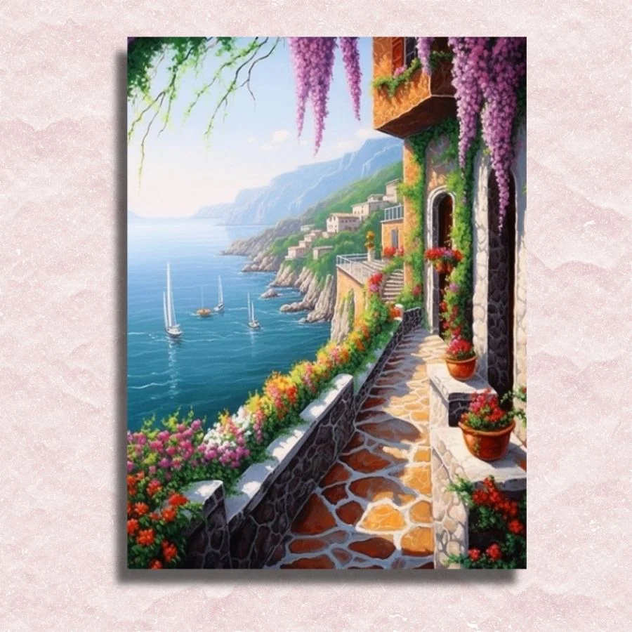 Italian Coast - Paint by Numbers Kit
