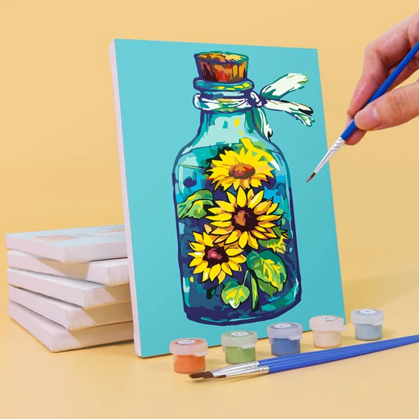 Jars of Beauty 6 Pack Paint by Numbers - Image 2