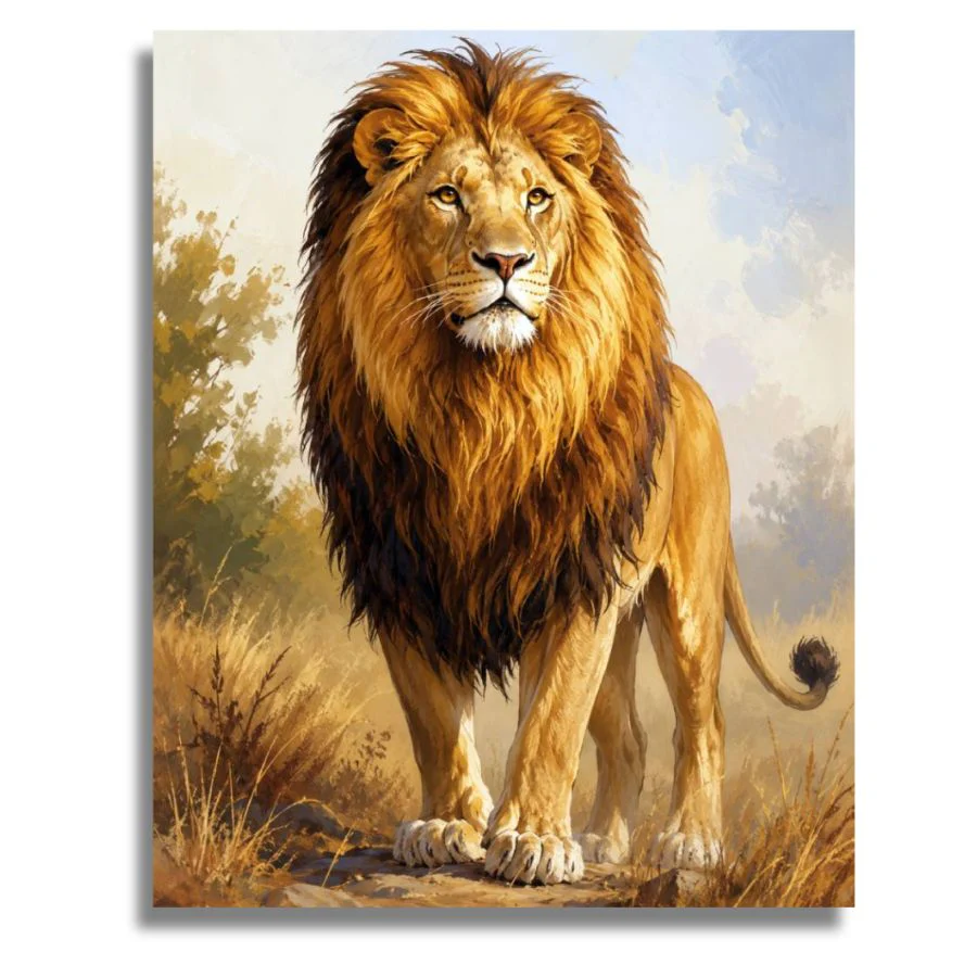 Animal Paint by Numbers