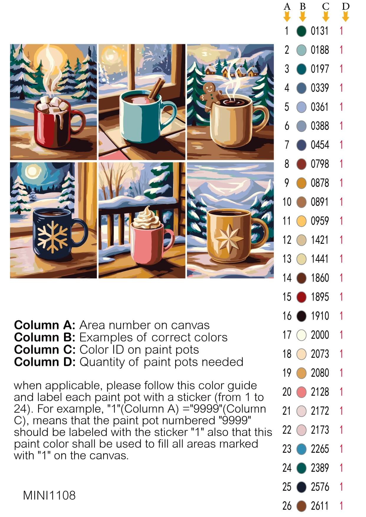 Mini Cozy Winter Mugs - Image 2