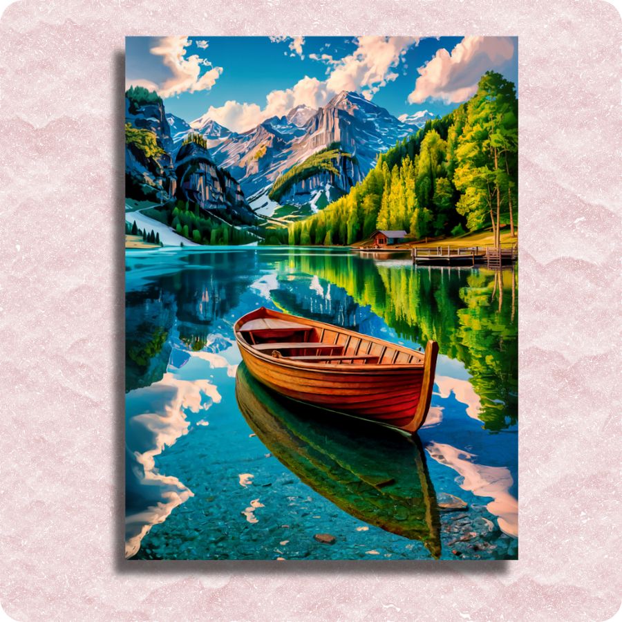 Mountain Lake Reflection