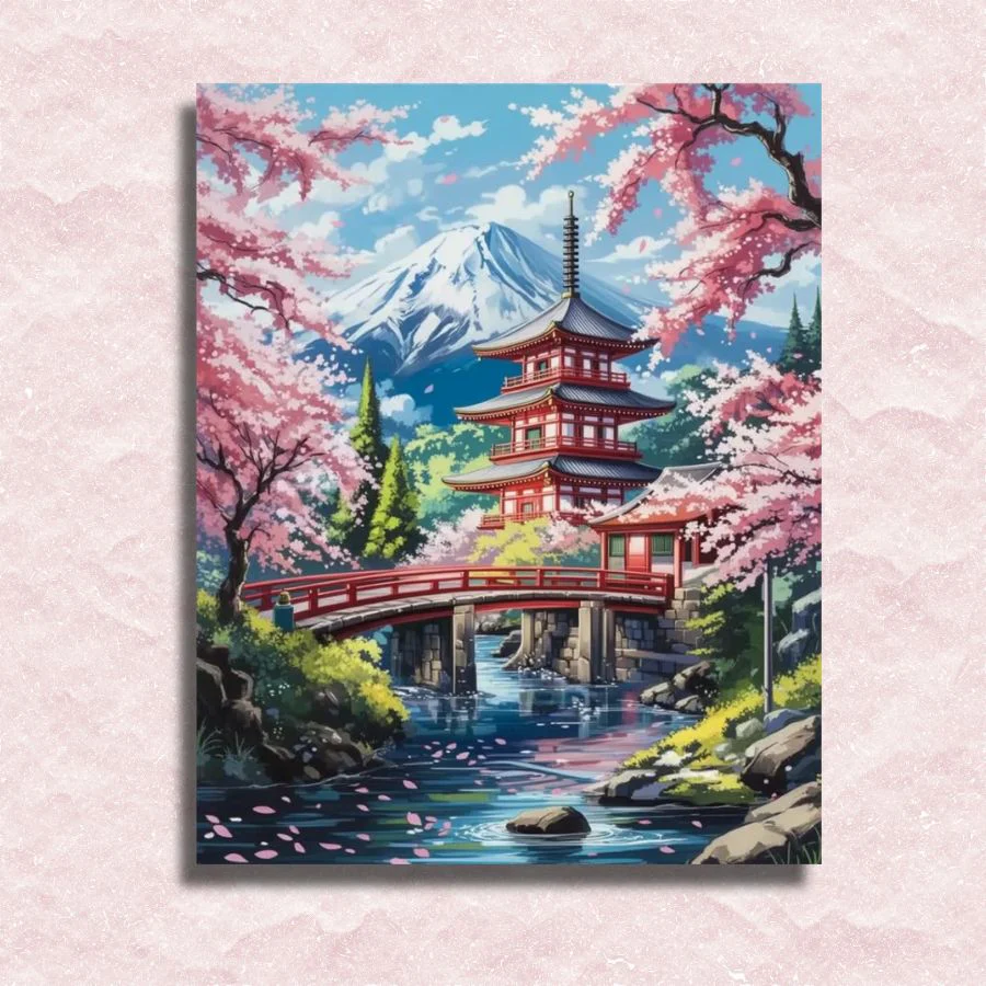 Mount Fuji - Paint by Numbers