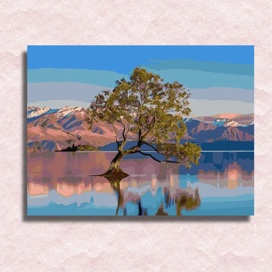 New Zealand Lake Wanaka - Paint by Numbers Kit