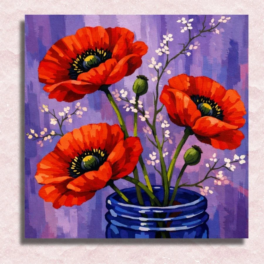 Scarlet Poppy Bouquet