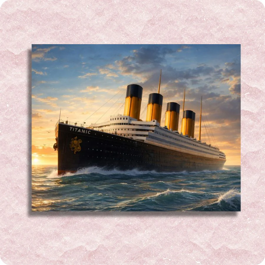 Titanic Paint by Numbers