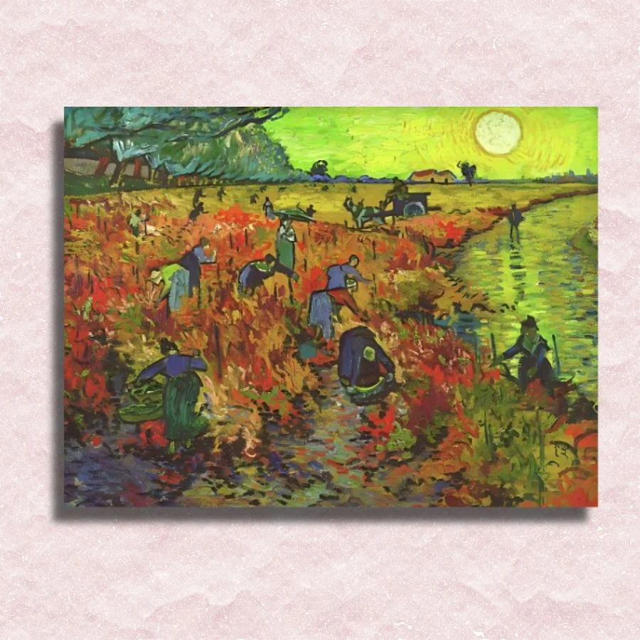 Van Gogh - Red Vineyards at Arles