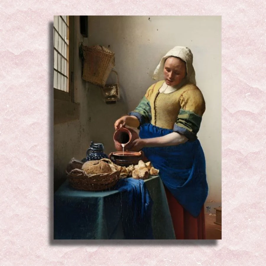Vermeer - The Milkmaid Paint by Numbers
