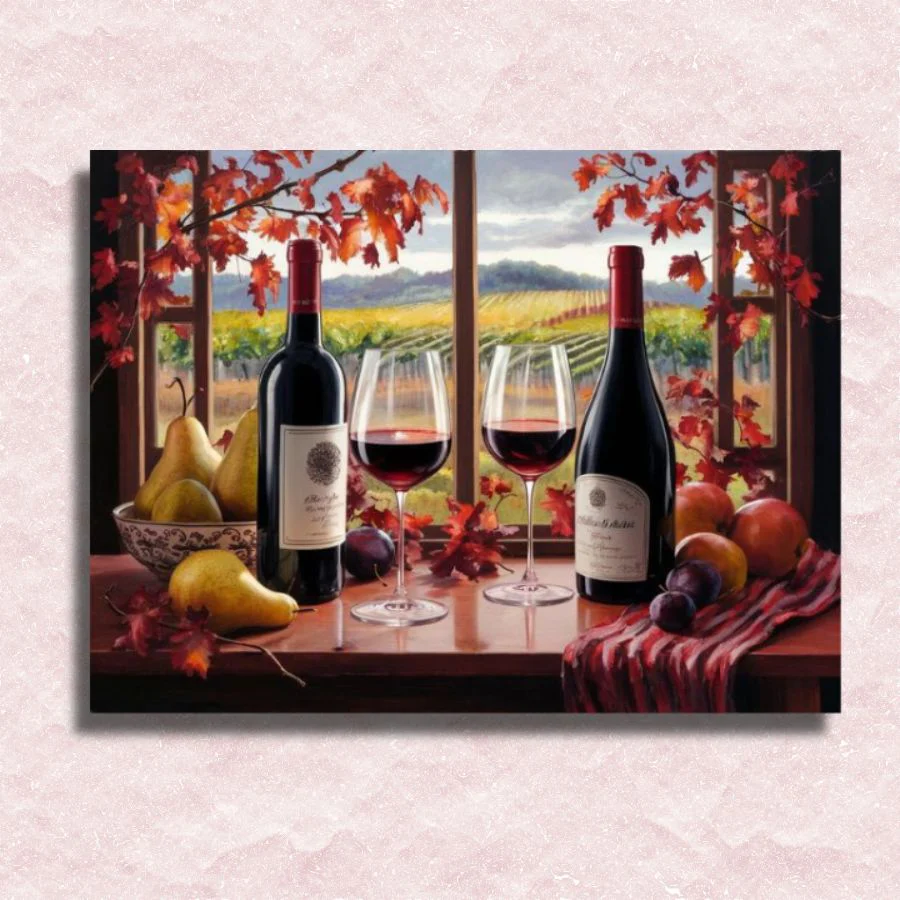Wine Paint by Numbers